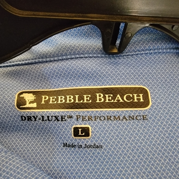 Bundle of three size Lg Pebble Beach Dry-Luxe Performance polo's. - Picture 5 of 7